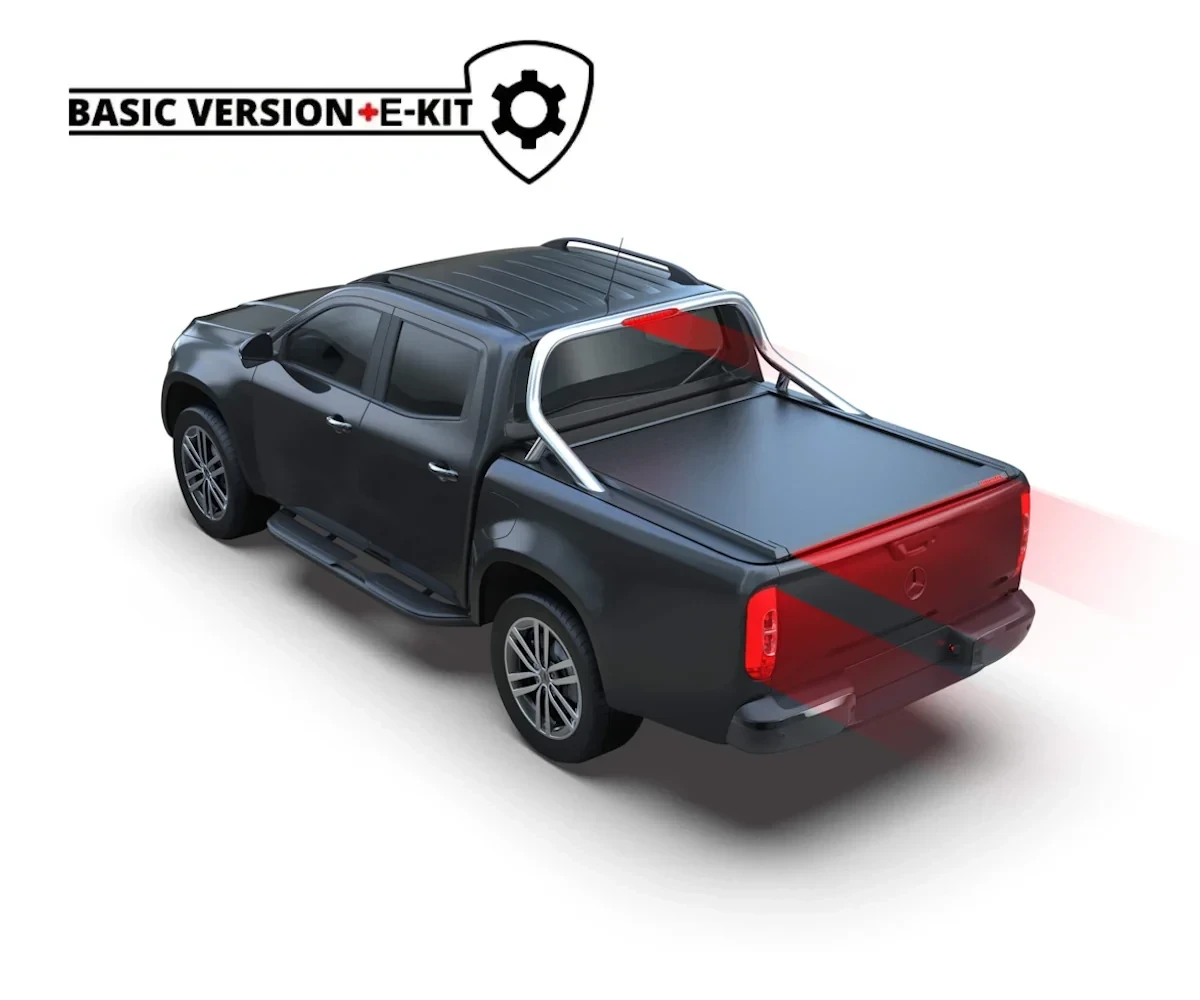 Купити Ролет для Mercedes X-Class з OEM дугами Tessera Roll+ (Basic+E-KIT)